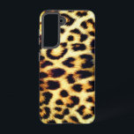 ヒョウプリントフェイクファー SAMSUNG GALAXY S21ケース<br><div class="desc">ヒョウプリントフェイクファー</div>