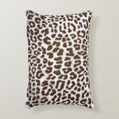 ヒョウプリント アクセントクッション (正面(垂直))
