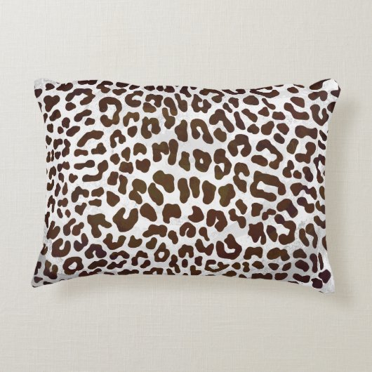 ヒョウプリント アクセントクッション (裏面)