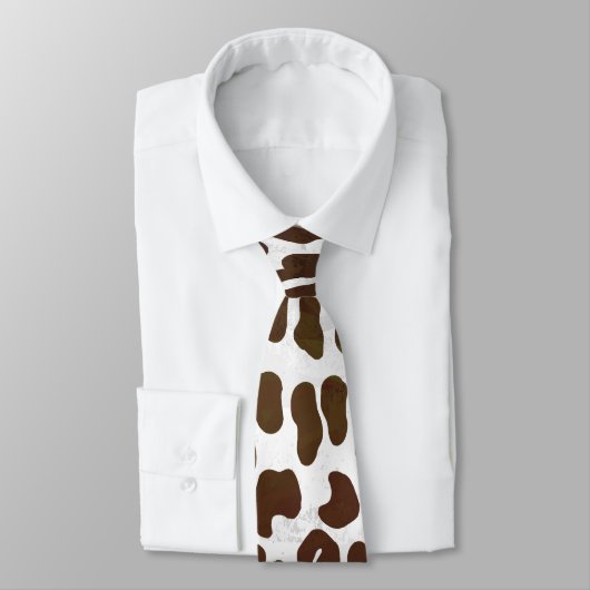 ヒョウプリント ネクタイ (タイ)