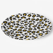ヒョウプレート ペーパープレート (アングル)