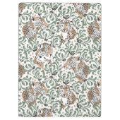 ヒョウモダンの葉 クリップボード (裏面)