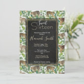 ヒョウモダントラのジャングル植物 招待状 (スタンド正面)