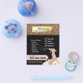 ヒョウモダンハウスクリーニング&メイドサービス チラシ (シングル)