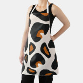 ヒョウモダンプリントエプロン – シックなキッチンスタイル エプロン (インサイチュ)