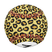 ヒョウモノグラム 野球ボール (裏面)