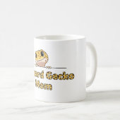 ヒョウモントカゲモドキのママ コーヒーマグカップ (正面右)