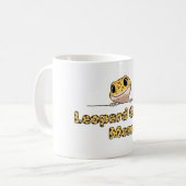 ヒョウモントカゲモドキのママ コーヒーマグカップ (正面左)