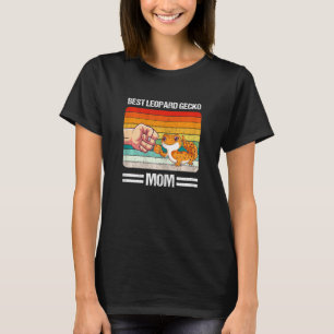 ヒョウモントカゲモドキの最高のママ ビンテージ ヒョウモントカゲモドキ Liza Tシャツ
