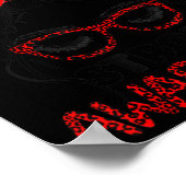 ヒョウ乱雑ヘアバンストローク認識度生存者W ポスター (角)