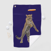 ヒョウ円盤型ゴルフタオル ゴルフタオル (インサイチュ)