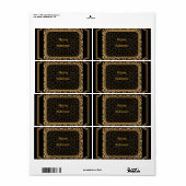 ヒョウ出荷ラベル ラベル (フルシート)