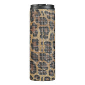 ヒョウ動物のきらめき タンブラー (裏面)