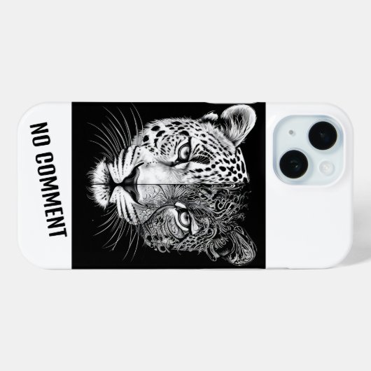 ヒョウ動物 Case-Mate iPhoneケース (裏面 (横))