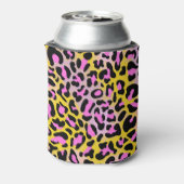 ヒョウ印刷クーラーボックス 缶クーラー (缶裏面)