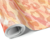 ヒョウ印刷スキンファー ラッピングペーパー (ロールコーナー)