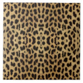 ヒョウ印刷タイル タイル (正面)