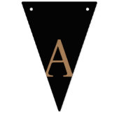 ヒョウ印刷ハッピーバースデー バンティングフラッグ (第3の旗)