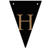 ヒョウ印刷ハッピーバースデー バンティングフラッグ (第2の旗)