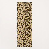 ヒョウ印刷パターン ヨガマット (正面)