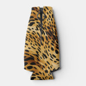 ヒョウ印刷ボトルクール ボトルクーラー (裏面)