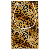 ヒョウ印刷抱き枕 スモールペーパーバッグ (裏面)