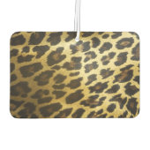 ヒョウ印刷 カーエアーフレッシュナー (裏面)