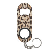 ヒョウ印刷 キーホルダー栓抜き (裏面)
