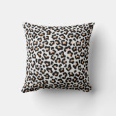 ヒョウ印刷 クッション (裏面)