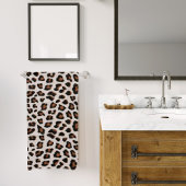 ヒョウ印刷 バスタオルセット