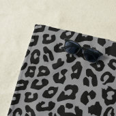 ヒョウ印刷 ビーチタオル (インサイチュ)