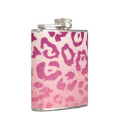 ヒョウ印刷 フラスク (右)