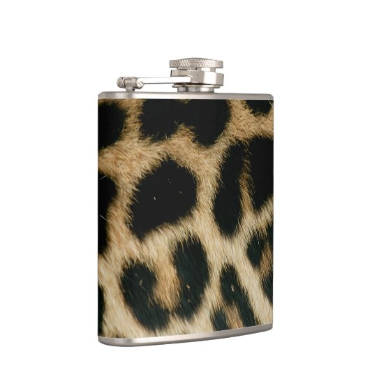 ヒョウ印刷 フラスク (右)
