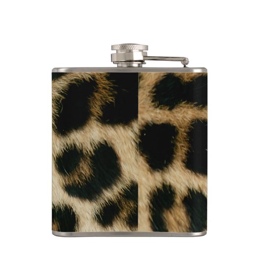 ヒョウ印刷 フラスク (裏面)