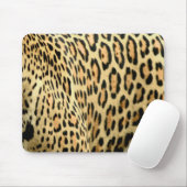 ヒョウ印刷 マウスパッド (マウス)