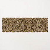 ヒョウ印刷 ヨガマット (裏面(横))