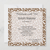 ヒョウ印刷 招待状 (裏面)