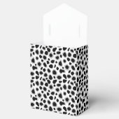 ヒョウ印刷 – 白黒 フェイバーボックス (オープン)