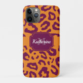 ヒョウ印刷 Case-Mate iPhoneケース (裏)