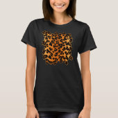 ヒョウ印刷 Tシャツ (正面)