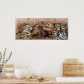 ヒョウ収集ポスター ポスター (キッチン)