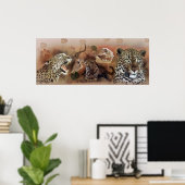 ヒョウ収集ポスター ポスター (ホームオフィス)