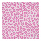 ヒョウ名門私立校風のピンク線 ポスター (正面)