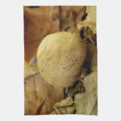 ヒョウ土球菌茶タオル キッチンタオル (縦)