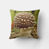 ヒョウ型きのこ投げクッション クッション (裏面)