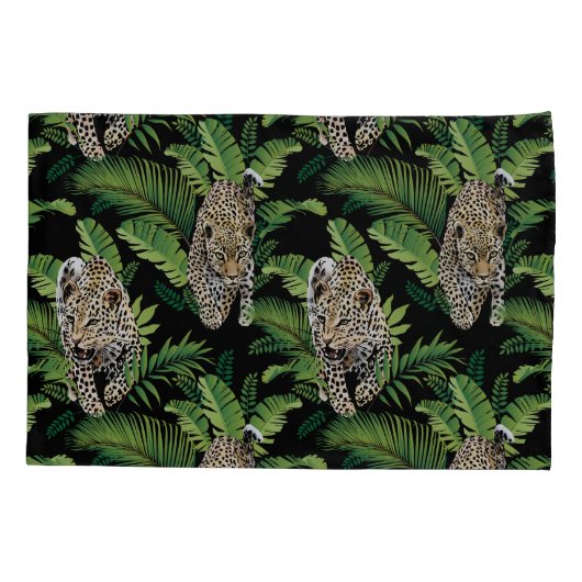 ヒョウ型クール枕ケース 枕カバー (裏面)