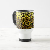 ヒョウ壁紙 トラベルマグ (正面左)