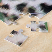 ヒョウ大きな猫。ジグソーパズル ジグソーパズル (側面)