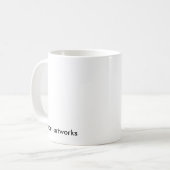 ヒョウ家族のマグ コーヒーマグカップ (正面左)