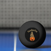 ヒョウ帽をかぶったカボチャ 卓球ボール (ネット)